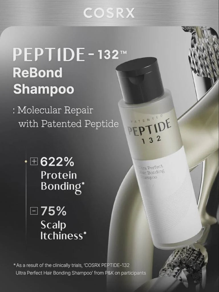 [COSRX] PEPTIDE - 132 Ultra Perfect Hair Bonding Shampoo 200ml - Palace Beauty