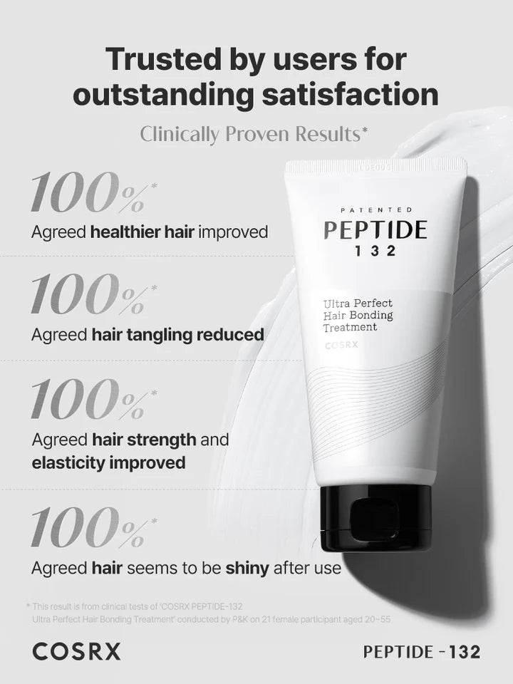 [COSRX] PEPTIDE - 132 Ultra Perfect Hair Bonding Treatment 120ml - Palace Beauty