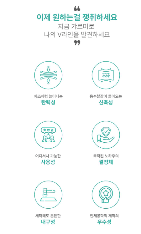 [DADAMOA] Garmi - W V line lifting band - Palace Beauty