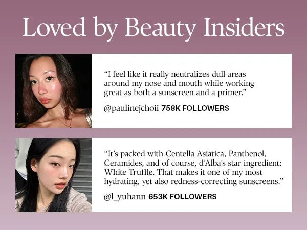 [d'Alba] UV Essence Waterfull+ Tone - up Pink Correcting Sunscreen OTC Ver. (US FDA STANDARD) 50ml - Palace Beauty