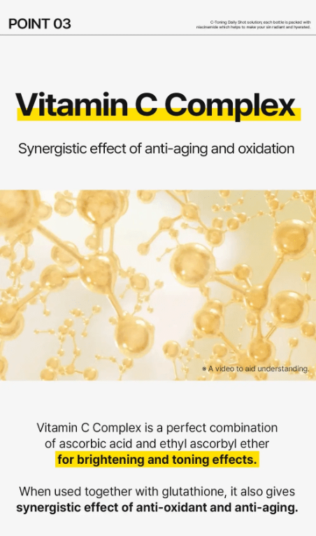 [DIFFER&DEEPER] C - Tox for Daily Shot (2.5ml/0.08fl.oz) X 10ea - Palace Beauty