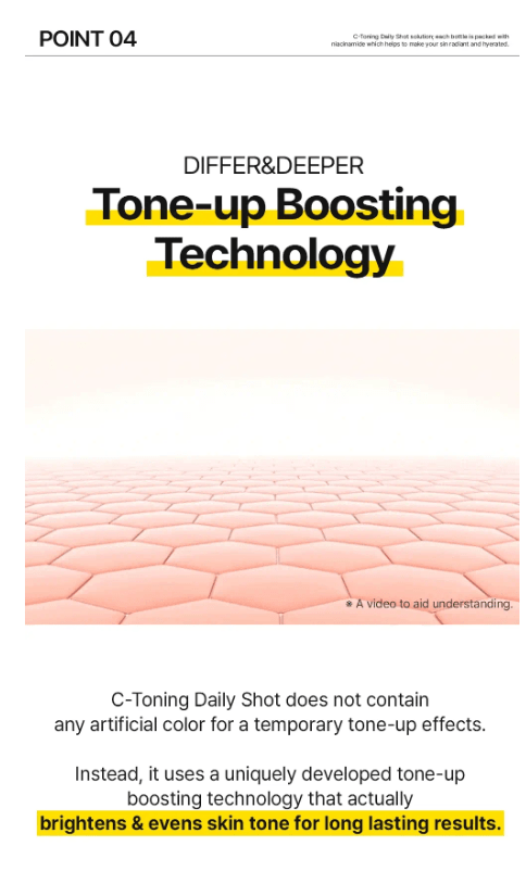 [DIFFER&DEEPER] C - Tox for Daily Shot (2.5ml/0.08fl.oz) X 10ea - Palace Beauty