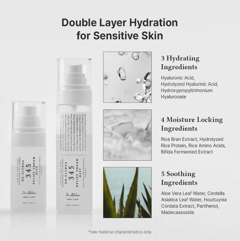 [Dr. Althea] 345 Relief Cream Mist 1000ml - Palace Beauty
