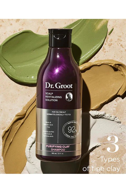 [Dr. Groot] Scalp Revitalizing Solution Purifying Clay Shampoo (385ml) - Palace Beauty
