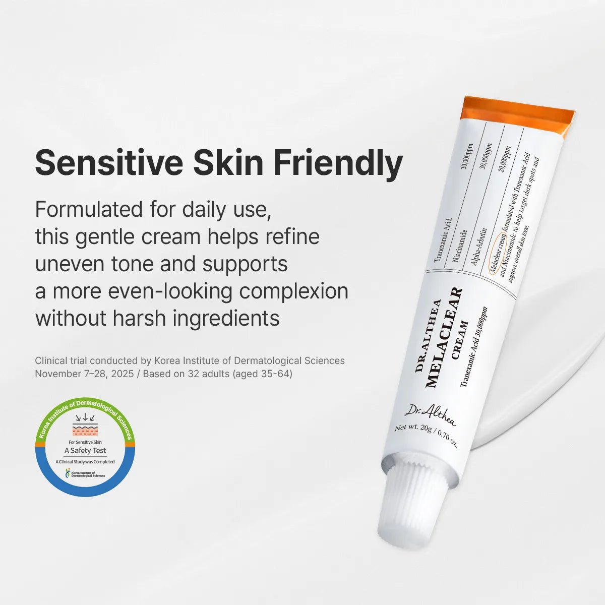 [Dr.Althea] Melaclear Cream (20ml) - Palace Beauty