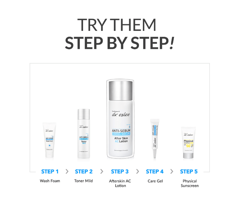 [dr.eslee] Anti - Sebum Oily Skin Care AC Lotion 100ml - Palace Beauty
