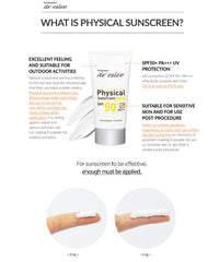 [dr.eslee] Physical Sunscreen SPF 50+ PA+++(60g/2.02fl.oz) - Palace Beauty