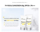 [dr.eslee] Physical Sunscreen SPF 50+ PA+++(60g/2.02fl.oz) - Palace Beauty