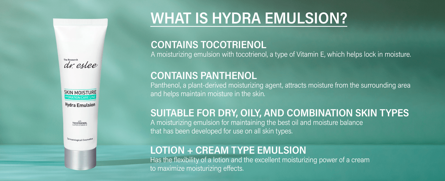 [dr.eslee] Skin Moisture Hydration Care Line Hydra Emulsion 80ml - Palace Beauty