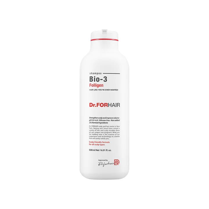 [Dr.FORHAIR] Bio - 3 Folligen Shampoo (500mL/16.91fl.oz) - Palace Beauty