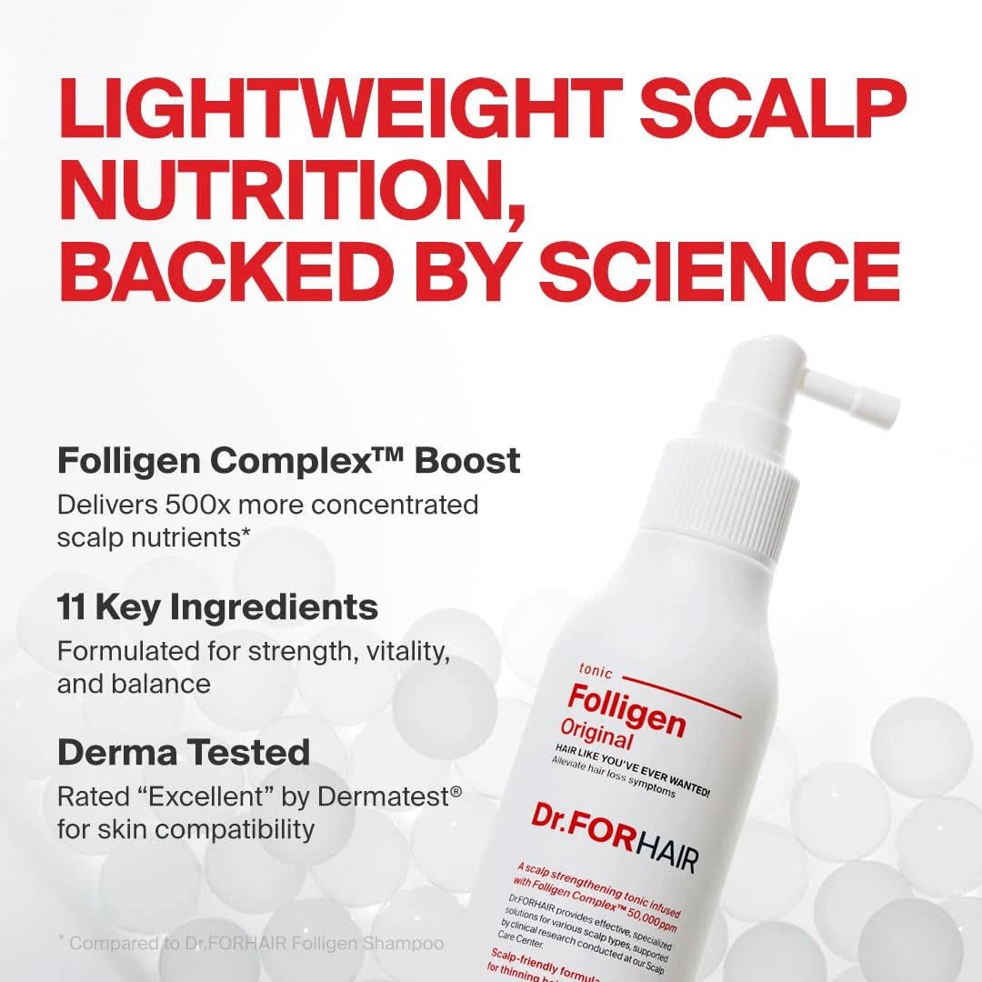 [Dr.FORHAIR] Folligen Tonic (120ml/4.06fl.oz.) - Palace Beauty