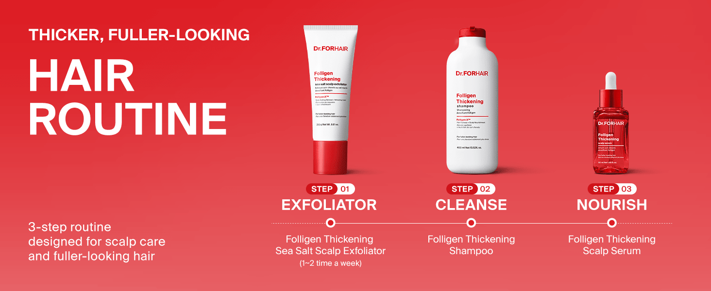 [Dr.FORHAIR] Original Folligen Shampoo (500mL/16.91fl.oz) - Palace Beauty