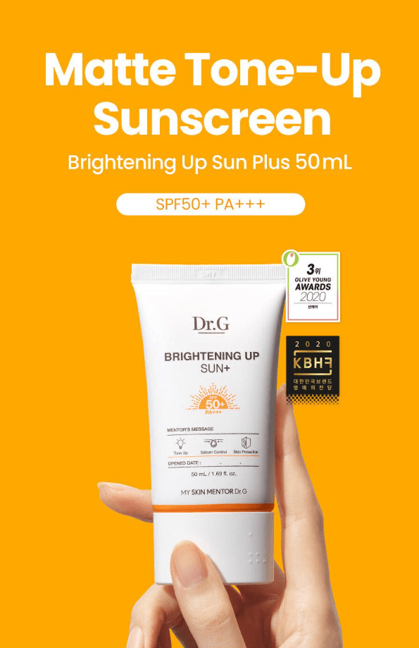 [Dr.G] Brightening Up Sun SPF50+/PA+++ (50ml) - Palace Beauty