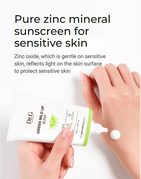 [Dr.G] Green Mild Up Sun SPF50+/PA++++ (50mL) - Palace Beauty