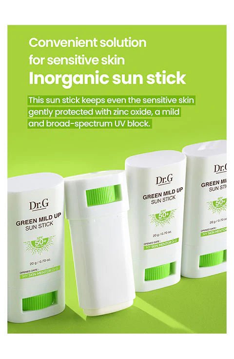 [Dr.G] Green Mild Up Sun Stick SPF50+ PA++++ (20g/0.70fl.oz) - Palace Beauty