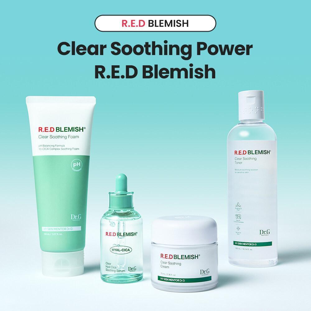 Dr.G Red Blemish Clear Hyal Cica Soothing Serum 50ml - Palace Beauty