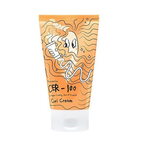 [Elizavecca] Cer - 100 Collagen Coating Hair A+ Muscle Curl Cream(120mL/4.06fl.oz) - Palace Beauty