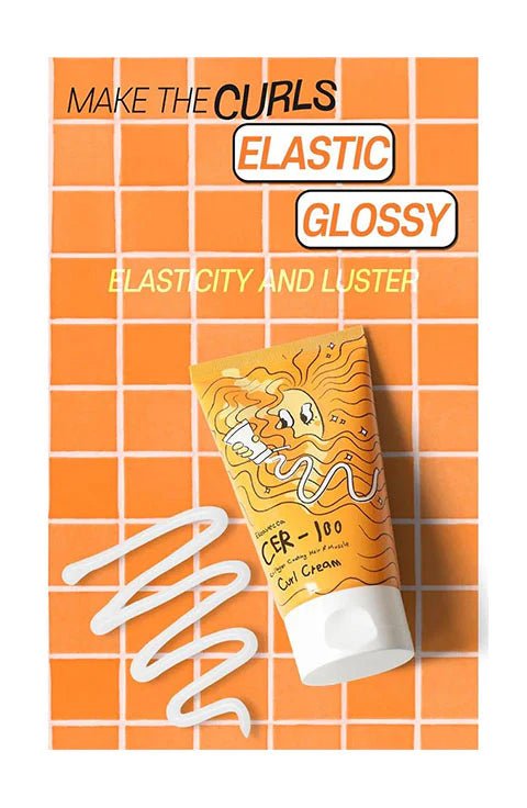 [Elizavecca] Cer - 100 Collagen Coating Hair A+ Muscle Curl Cream(120mL/4.06fl.oz) - Palace Beauty