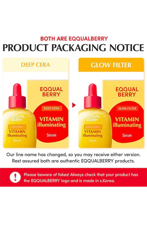 [EQQUALBERRY] Vitamin Illuminating Serum (30ml/1.69fl.oz) - Palace Beauty