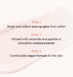 [espoir] Water Splash Sun Cream Ceramide (60mL) - Palace Beauty