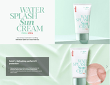 [espoir] Water Splash Sun Cream Fresh CICA 60mL SPF50+ PA++++ - Palace Beauty