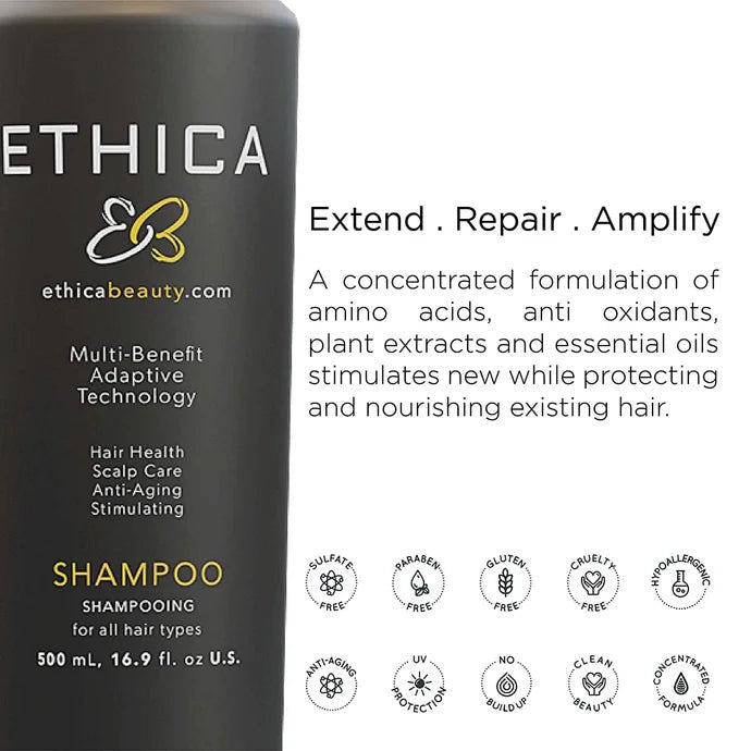 [Ethica] Anti - Aging Daily Shampoo (500ml/16.9fl.oz) - Palace Beauty