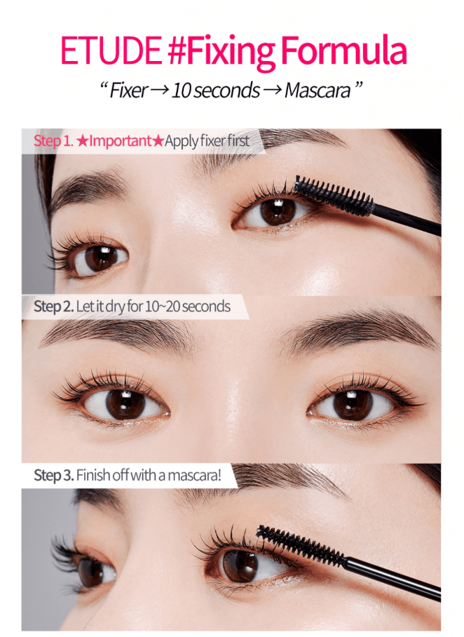 [ETUDE] Dr.Mascara Fixer Super long lash (microfiber included) - Palace Beauty