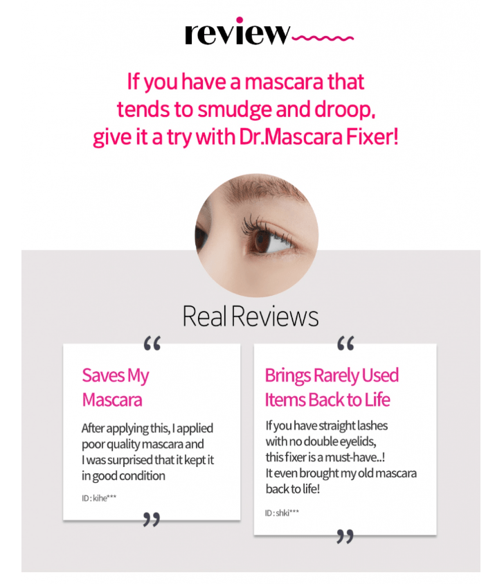[ETUDE] Dr.Mascara Fixer Super long lash (microfiber included) - Palace Beauty