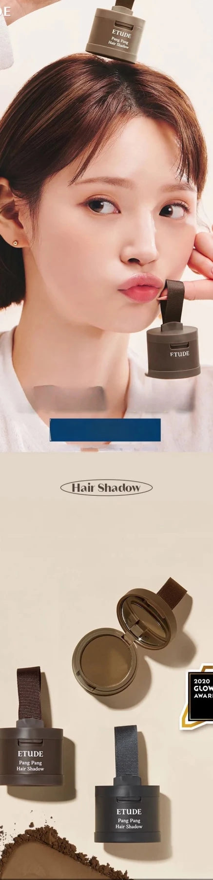 [ETUDE] Pang Pang Hair Shadow 3.5g (3 colors) - Palace Beauty