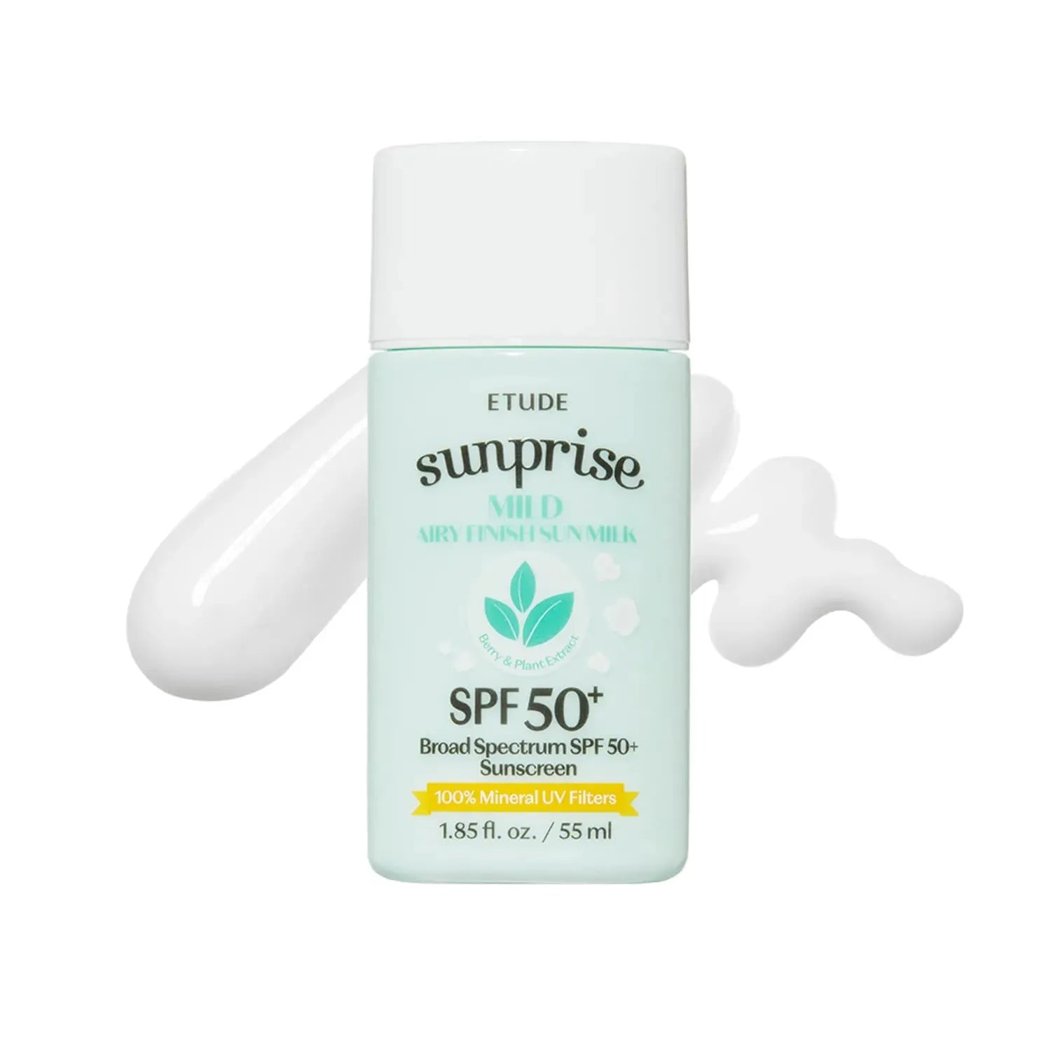 [Etude] Sunprise Mild Airy Finish Sun Milk SPF50+ Broad Spectrum - Palace Beauty