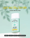 [Etude] Sunprise Mild Airy Finish Sun Milk SPF50+ Broad Spectrum - Palace Beauty