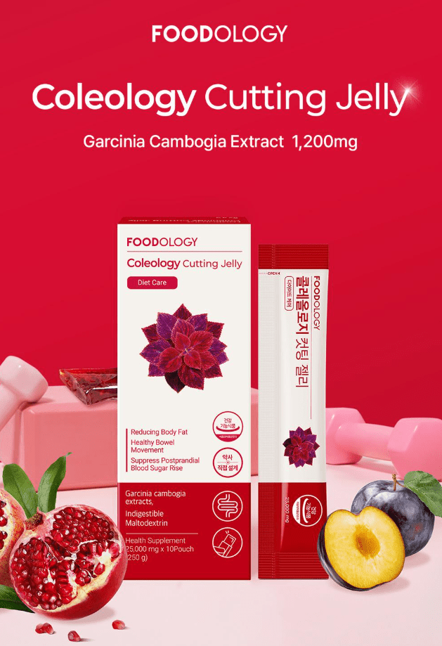 [FOODOLOGY] Coleology Cutting Jelly 1box(10sticks) - Palace Beauty
