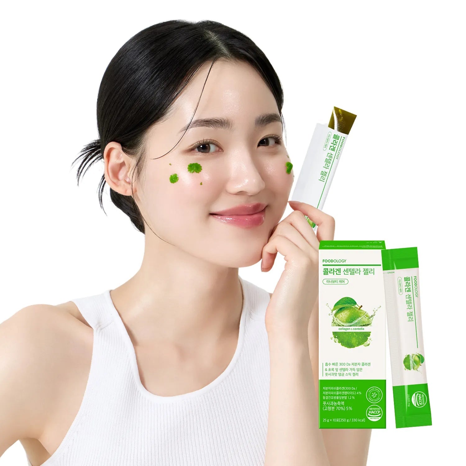 [FOODOLOGY] Collagen Centella Jelly 1box(10sticks) - Palace Beauty