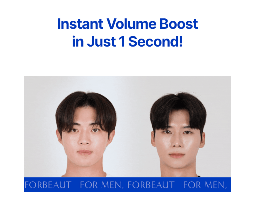 [FOR BEAUT] Hair Volume Pincher - Palace Beauty