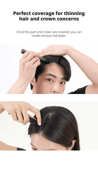 [FOR:BEAUT] Scalp Tatoo 15g (Black or Brown) - Palace Beauty