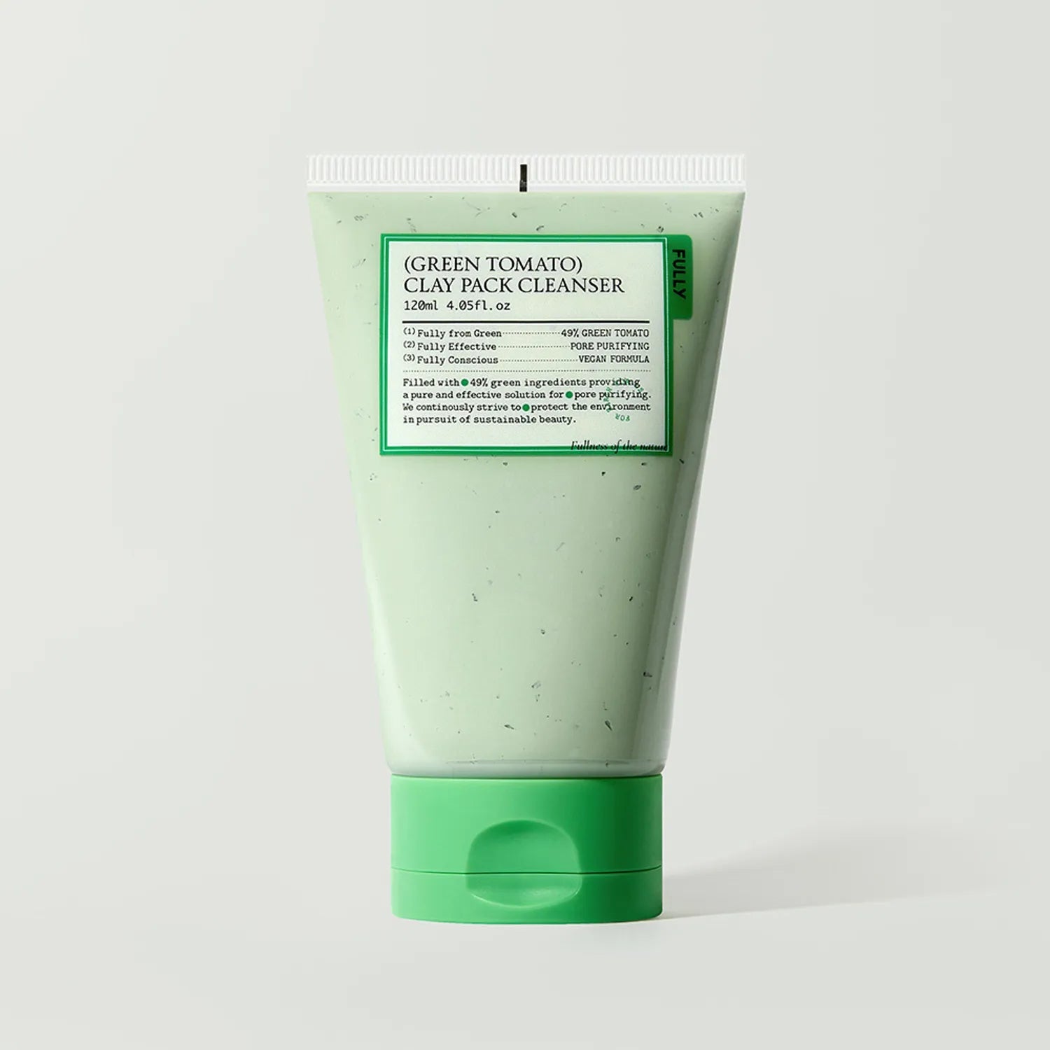 [fully] Green Tomato Clay Pack Cleanser 120ml - Palace Beauty