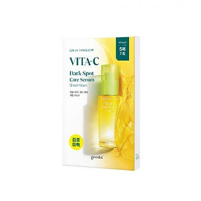 GOODAL GREEN TANGERINE VITA C DARK SPOT CARE SERUM SHEET MASK SET - Palace Beauty