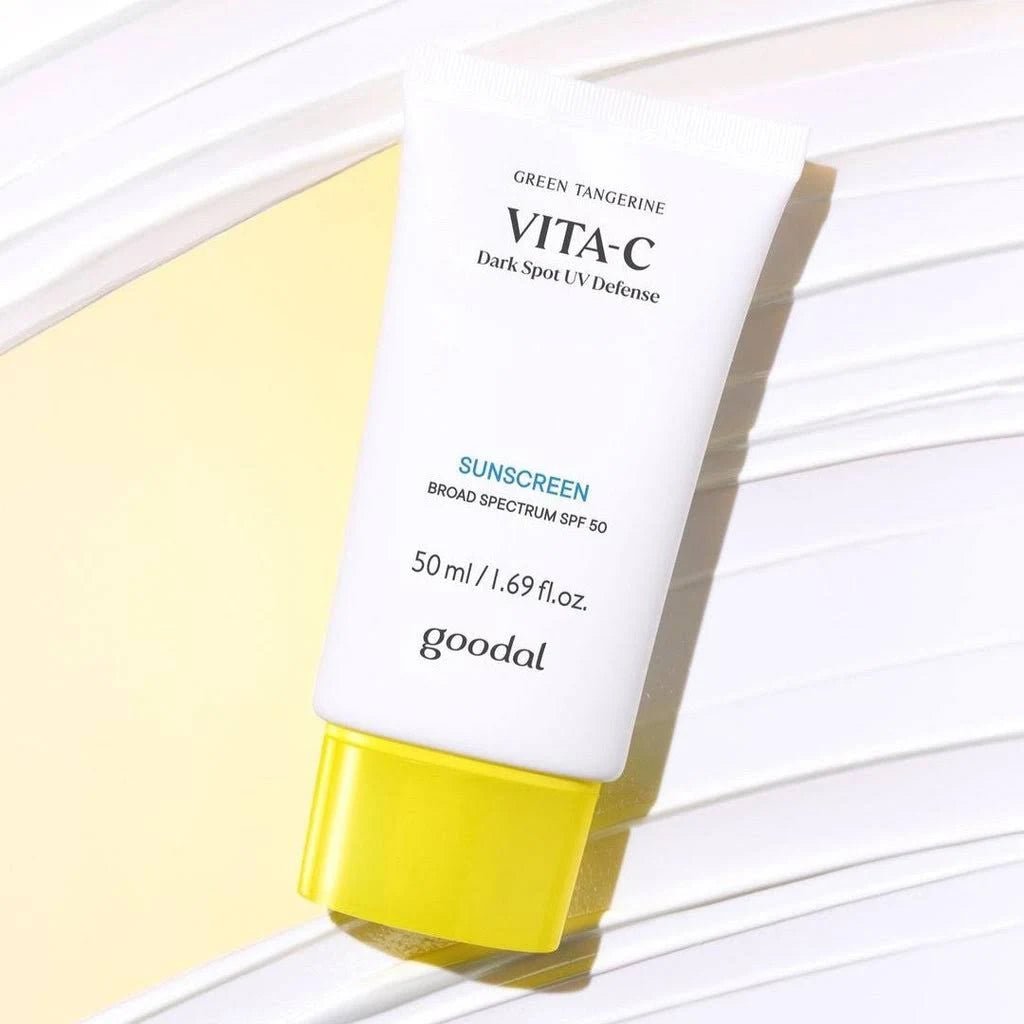 [goodal] Green Tangerine Vita - C Dark Spot UV Defense Sunscreen SPF50 Broad Spectrum (50ml/1.69fl.oz) - Palace Beauty