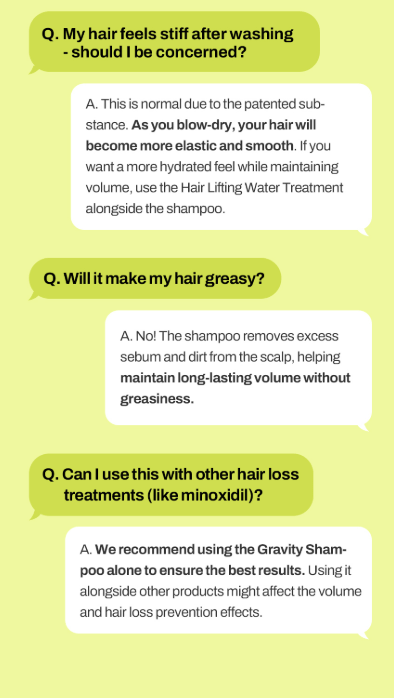 [grabity] Hair Lifting Shampoo Extra Strong Hair Loss care 475ml - Palace Beauty