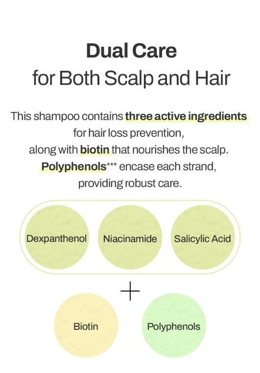 [grabity] Hair Lifting Shampoo Extra Strong Hair Loss care 475ml - Palace Beauty