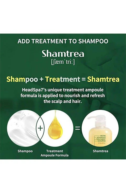 [HEADSPA7] Biotin Advanced Treatment Shampoo (740g/26.10fl.oz) - Palace Beauty