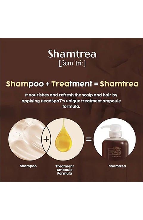 [HEADSPA7] Protein Complete Treatment Shampoo (740g/26.10fl.oz) - Palace Beauty