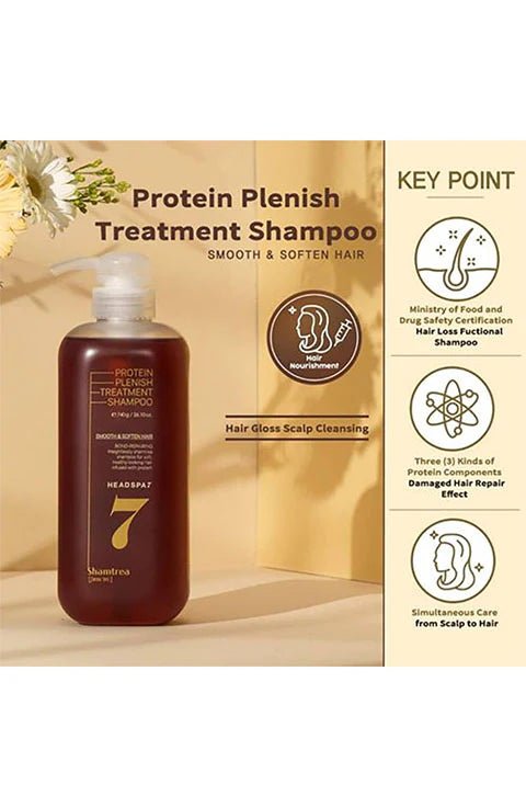 [HEADSPA7] Protein Complete Treatment Shampoo (740g/26.10fl.oz) - Palace Beauty