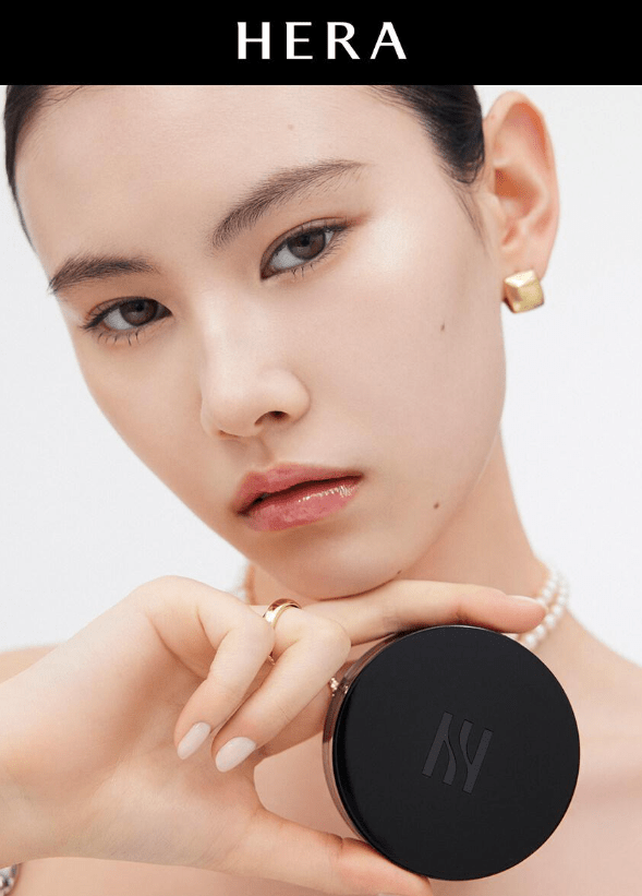 [HERA] Black Cushion Foundation SPF34/Pa++ 24H Skin Fit Cover (with refill) latest version - Palace Beauty