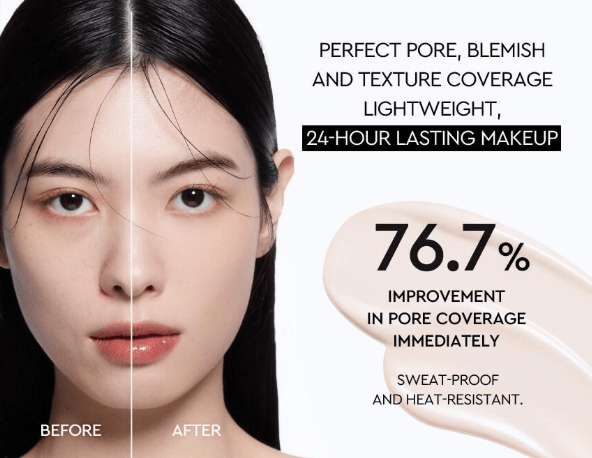 [HERA] Black Cushion Foundation SPF34/Pa++ 24H Skin Fit Cover (with refill) latest version - Palace Beauty