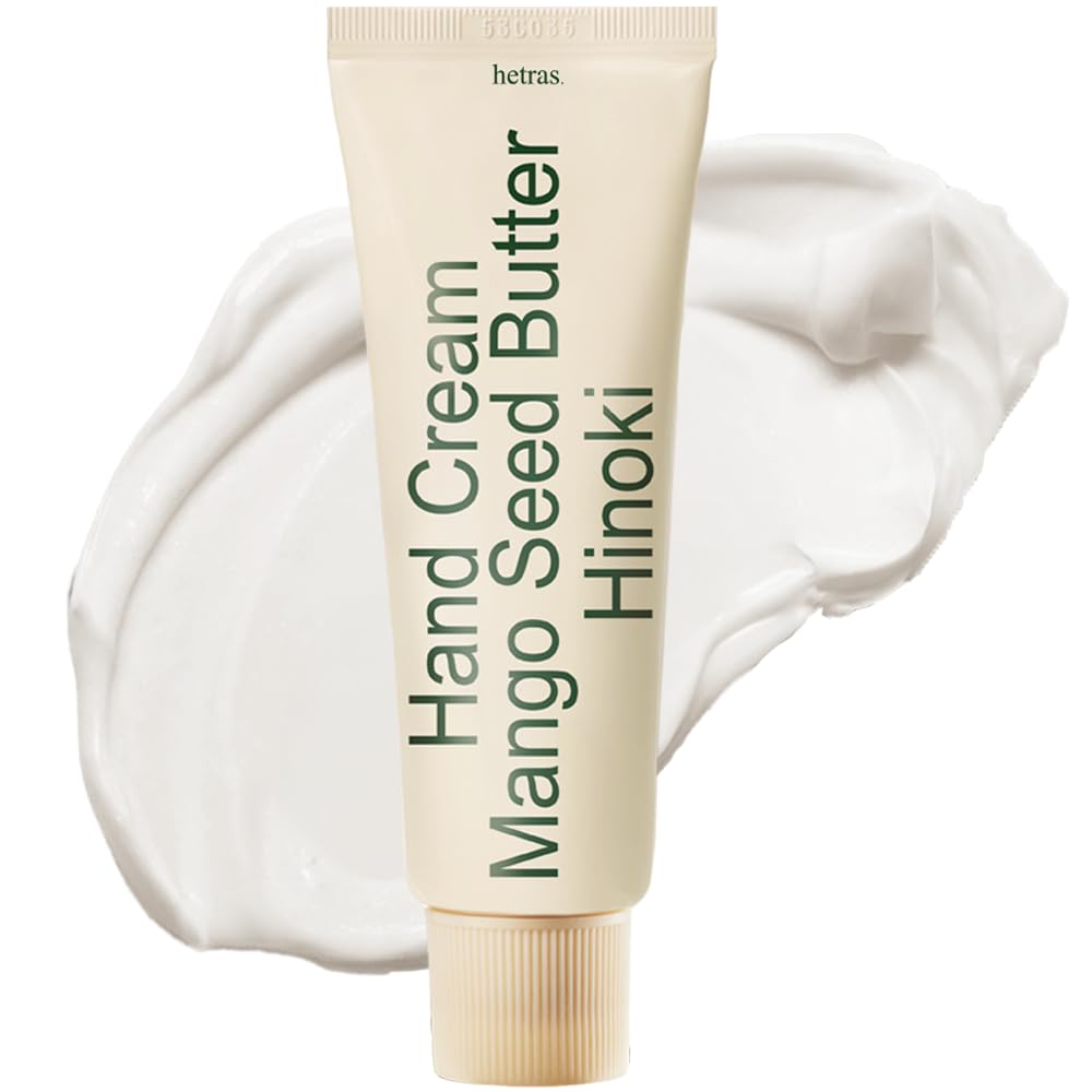 [hetras] Mango Seed Butter Perfume Hand Cream (50mL) Hinoki - Palace Beauty