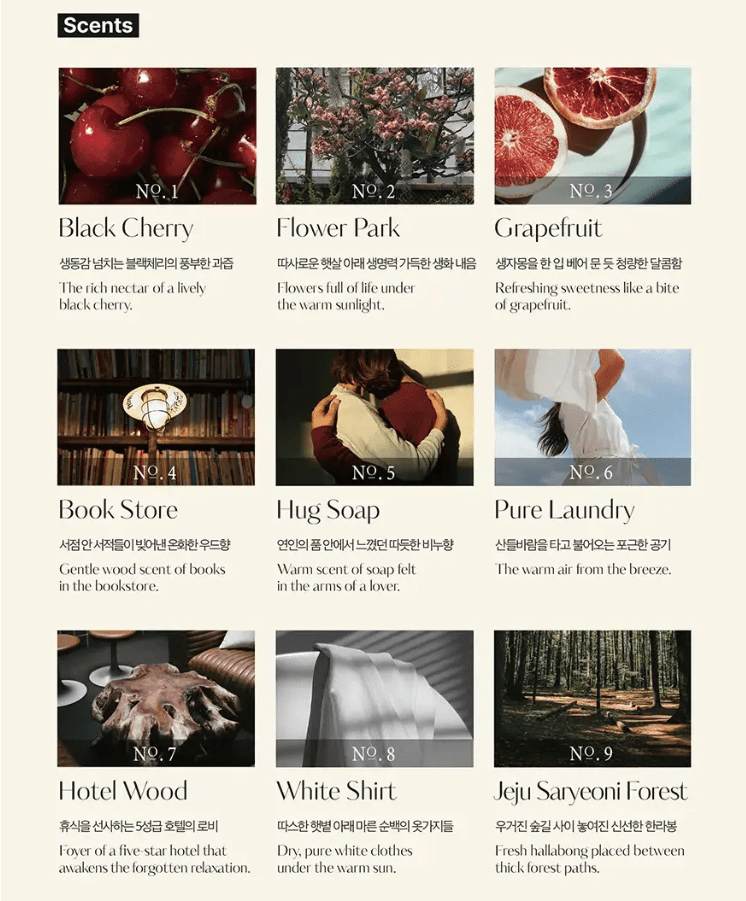 [hetras] Perfumed Bubble Hand Wash Flower Park (515mlX2) - Palace Beauty