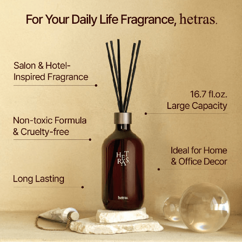 [hetras] Premium Diffuser - Flower shop (500ml*2ea) - Palace Beauty