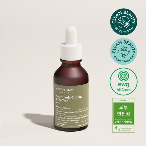 Houttuynia Cordata +Tea Tree Serum 30ml - Palace Beauty