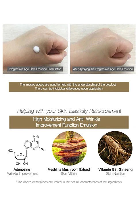 [IASO] Progressive Age Care Emulsion (100mL/3.38fl.oz) - Palace Beauty